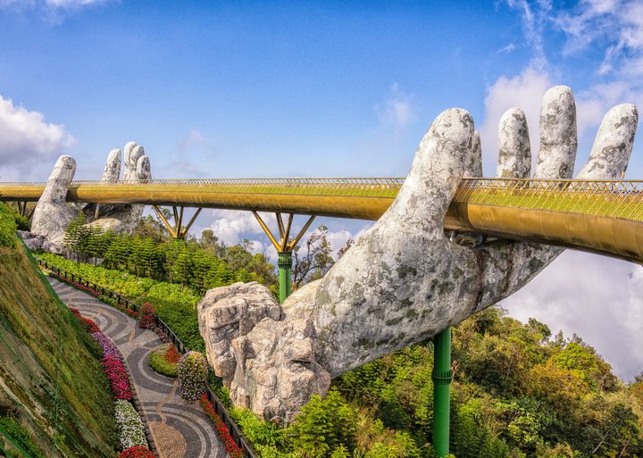 Cầu Vàng trên Bà Nà Hills, Đà Nẵng